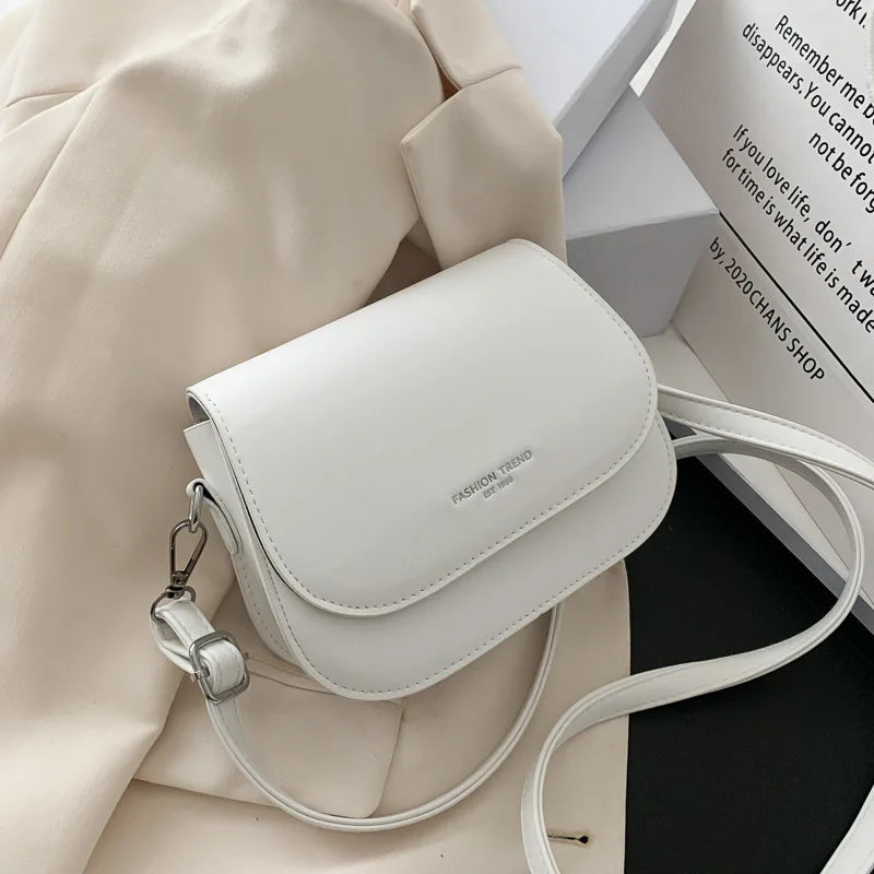 Women’s Saddle Crossbody Bag – Simple Summer Fashion Shoulder Bag for Girls and Women